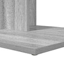 vidaXL Oldal asztal Szürke Sonoma 45 x 40 x 62,5 cm Faanyag