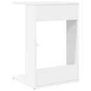 vidaXL Oldal asztal Fehér 40 x 38 x 62,5 cm Faanyag