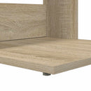 vidaXL Oldal asztal Sonoma tölgy 40 x 38 x 62,5 cm Faanyag