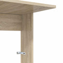 vidaXL Oldal asztal Sonoma tölgy 40 x 38 x 62,5 cm Faanyag