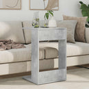 vidaXL Oldal asztal Beton Szürke 40 x 38 x 62,5 cm Faanyag