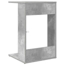 vidaXL Oldal asztal Beton Szürke 40 x 38 x 62,5 cm Faanyag