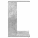 vidaXL Oldal asztal Beton Szürke 40 x 38 x 62,5 cm Faanyag