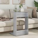 vidaXL Oldal asztal Szürke Sonoma 40 x 38 x 62,5 cm Faanyag
