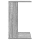 vidaXL Oldal asztal Szürke Sonoma 40 x 38 x 62,5 cm Faanyag