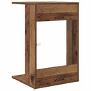 vidaXL Oldal asztal Öreg fa 40 x 38 x 62,5 cm Faanyag