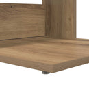 vidaXL Oldal asztal Artisan tölgy 40 x 38 x 62,5 cm Faanyag