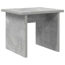 vidaXL Cipőszekrény polcokkal tárolóval 2 pcs Beton Szürke Faanyag