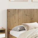 vidaXL Ágykeret tárolóval és fejtámlával Kézműves Tölgy 120 x 200 cm