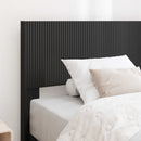 vidaXL Ágykeret tárolóval és fejtámlával Fekete 90 x 200 cm Szerelt Fa