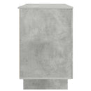 vidaXL Asztal Betonszürke Szerelt Fa 142,5 x 50 x 75 cm