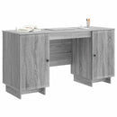 vidaXL Asztal Szürke Sonoma Szerelt Fa 142,5 x 50 x 75 cm