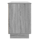 vidaXL Asztal Szürke Sonoma Szerelt Fa 142,5 x 50 x 75 cm