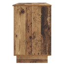vidaXL Asztal Antik Fa Szerelt Fa 142,5 x 50 x 75 cm