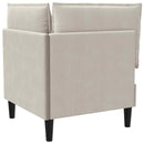vidaXL Sarok Sofa tárolóval Zabpehely Bársony