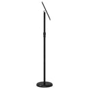 vidaXL Kiállító Állvány Fekete 25 x 25 x 125 cm Alumínium