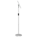 vidaXL Kiállító Állvány Ezüst 25 x 25 x 125 cm Alumínium