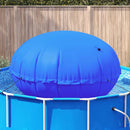 vidaXL Téli medence párna Kék Ø 220 x 140 cm PVC