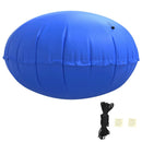 vidaXL Téli medence párna Kék Ø 220 x 140 cm PVC