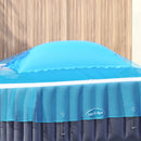 vidaXL Téli medence párna Kék 380 x 180 x 140 cm PVC