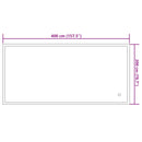 vidaXL Téli medence párna Kék 380 x 180 x 140 cm PVC