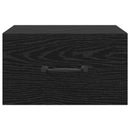 vidaXL Éjjeliszekrény fiókkal Fekete tölgy 35 x 35 x 20 cm Faanyag