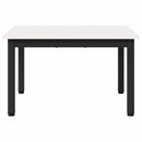 vidaXL Dohányzóasztal Fehér 60 x 50 x 36 cm Tömör fenyőfa