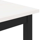 vidaXL Dohányzóasztal Fehér 70 x 50 x 36 cm Tömör fenyőfa