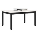 vidaXL Dohányzóasztal Fehér 70 x 50 x 36 cm Tömör fenyőfa