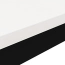 vidaXL Dohányzóasztal Fehér 100 x 50 x 45 cm Tömör fenyőfa