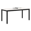 vidaXL Dohányzóasztal Fehér 100 x 50 x 45 cm Tömör fenyőfa