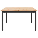 vidaXL Dohányzóasztal Természetes 80 x 80 x 45 cm Tömör fenyőfa