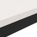 vidaXL Dohányzóasztal Fehér 80 x 80 x 45 cm Tömör fenyőfa