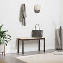 vidaXL pad Természetes 80 x 35 x 45 cm Tömör fenyőfa