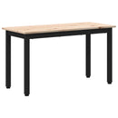 vidaXL pad Természetes 80 x 35 x 45 cm Tömör fenyőfa