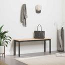 vidaXL pad Természetes 110 x 35 x 45 cm Tömör fenyőfa