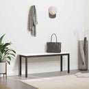 vidaXL pad Fehér 110 x 35 x 45 cm Tömör fenyőfa