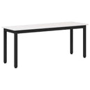 vidaXL pad Fehér 110 x 35 x 45 cm Tömör fenyőfa