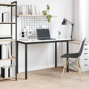 vidaXL Étkezőasztal Fehér 110 x 55 x 75 cm Tömör fenyőfa