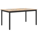 vidaXL Étkezőasztal Természetes 140 x 80 x 75 cm Tömör fenyőfa