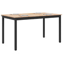 vidaXL Étkezőasztal Természetes 150 x 90 x 75 cm Tömör fenyőfa