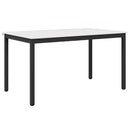 vidaXL Étkezőasztal Fehér 150 x 90 x 75 cm Tömör fenyőfa