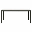 vidaXL Étkezőasztal Fehér 180 x 90 x 75 cm Tömör fenyőfa
