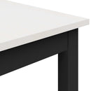 vidaXL Bárasztal Fehér 60 x 60 x 105 cm Tömör fenyőfa