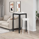 vidaXL Bárasztal Fehér 60 x 60 x 105 cm Tömör fenyőfa