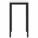 vidaXL Bárasztal Fehér 60 x 60 x 105 cm Tömör fenyőfa