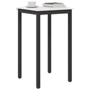 vidaXL Bárasztal Fehér 60 x 60 x 105 cm Tömör fenyőfa