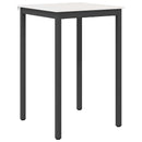 vidaXL Bárasztal Fehér 70 x 70 x 105 cm Tömör fenyőfa