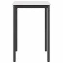 vidaXL Bárasztal Fehér 70 x 70 x 105 cm Tömör fenyőfa