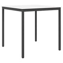 vidaXL Bárasztal Fehér 110 x 110 x 105 cm Tömör fenyőfa